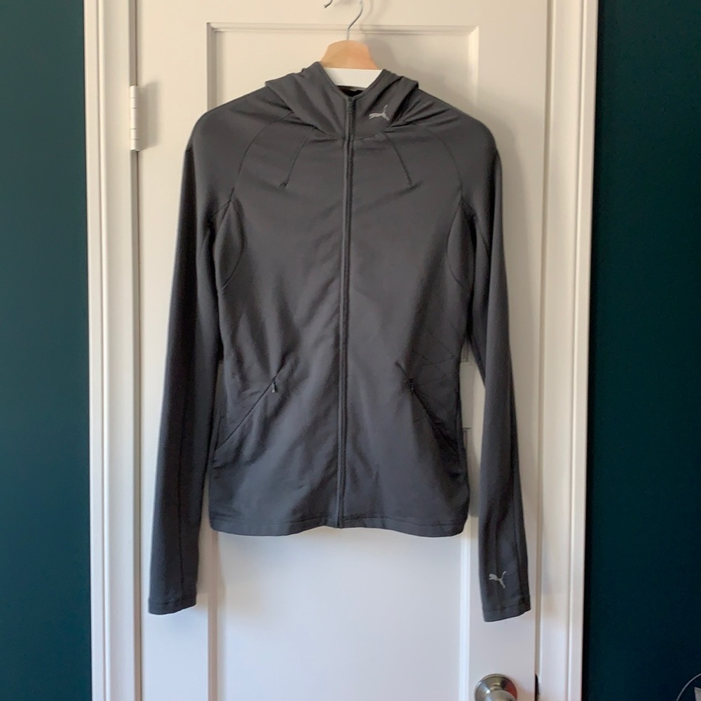 Puma athletic jacket hoodie